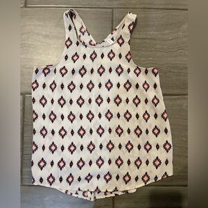 Aztec tank top